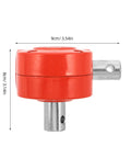 Heavy Duty Manual Hand Crank Winch for Greenhouse Film Winder, Precision Engineered Winding Machine with Smooth Rolling, Enhanced Ventilation Control, Sidewall Vent Replacement Part, Easy Pull and Built Tough, red 9cm x 8cm