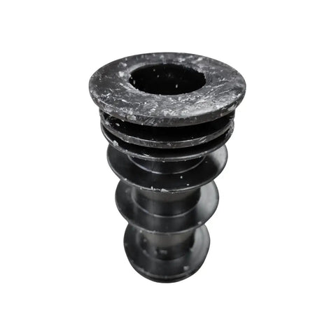 Replacement Two And Three Eighths Inch Plastic Insert Bushings For Caster Dining Chairs Set Of Two No Wobble Fix Pre Greased Durable Fit For Swivel And Tilt Mechanisms black plastic insert bushing