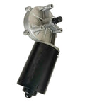 Powerful 100W DC Turbine Reducer Motor With 12V And 24V Options for robotic projects, featuring a sleek metal and black plastic design.