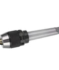 Heavy Duty Keyless Drill Chuck With Straight Shank Integrated Design for 13mm bit clamping on milling machines and lathes.