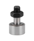 Rock Solid Cf8 Kr19 Cam Follower Needle Roller Bearing With 19Mm Roller Diameter And 11Mm Width Plus M8x1.25 Stud Thread Sealed Heavy Duty Design For Smooth Durable Track Motion 2 Pack, close-up view.