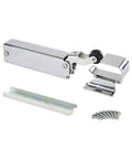 SureClose Hydraulic Door Closer With Concealed Mounting And Adjustable Wide Hook, Flush To Three-Quarter Inch Offset, heavy duty parts
