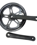 Hearty Heavy Duty 48T 165mm Alloy Bike Crankset For Single Speed And Fixed Gear Builds With Smooth Power Transfer And Durable Lightweight Construction That Really Sells The Ride Experience. Black 48T 165mm aluminum bike crankset with square taper arm