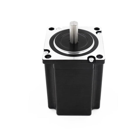 Closed Loop Stepper Motor NEMA23 Servo Motor With 1000 Line Encoder 2.3 Nm Torque 8mm Shaft CNC Ready Motion Control Front View