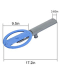 Diagram of Upgraded 5304507158 Dishwasher Spray Arm Assembly dimensions, including 17.2in length, 9.5in width, and 3.65in height.