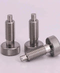 Hand Retractable Spring Plunger M10 Stainless Steel Quick Release Pin Lockout Pin With Nut And Knurled Handle for toolboxes.