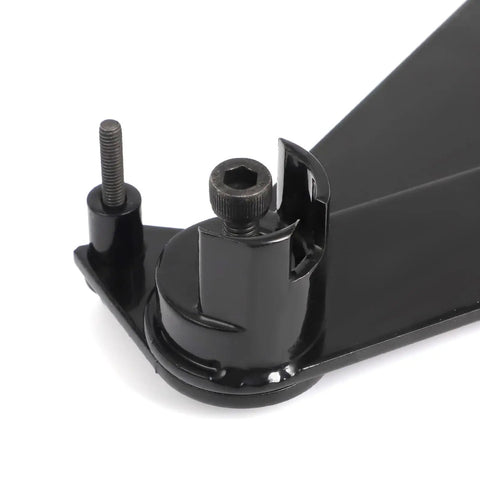 Twin Cam Chain Tensioner Tool Kit That Gets You Back In The Saddle With Ease Compatible With Harley Davidson FLT FLST FXST FXD 1999 To 2006 Models close-up of black steel tool with adjustable components.