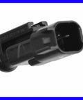Close-up of electrical connector for Front Left Or Right Wheel Bearing And Hub Assembly For 4WD Vehicles 100 Percent New In Box Replacement Beefed Up Heavy Duty Hub Unit With Long Lasting Wear 10 Year Warranty Included