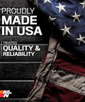 High Flow Lifetime Engine Air Filter For Toyota Sequoia And Tundra 2022 To 2025, Made in USA badge with flag background