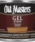 Provincial Heavy Body Gel Stain Drops A Knockout Coat On Fiberglass And Plastic Doors With A Fast Setting Mix in a one pint can