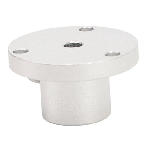 4mm Flange Coupling Connector For Mecanum Wheel 60mm Shaft Axis, Aluminum Alloy Universal Hub With Stainless Steel Hex Set Screw