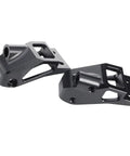 2 Pc Aluminum Front And Rear Shock Tower Bracket Mount For VS4-10 RC Crawler Upgrade Beefy Direct Replacement Black Finish
