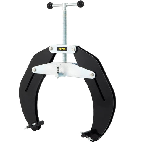 Heavy Duty Pipe Clamp For 5 To 12 Inch Pipes With Quick Acting Screws, Ultra Clamp For Precise Pipe Fit Up And Alignment