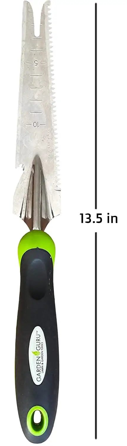 Hand Weeder Trowel With Ergonomic Handle And Rust Resistant Stainless Steel Your Go To 5 In 1 Garden Tool