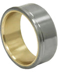 Heavy Duty Aftermarket Flanged Axle Pivot Bushing Direct Swap Built Tough Steel for tractor use, precision machined, durable ring.