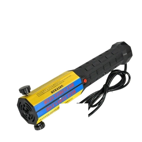 Get The 1000W Eight Coil Frameless Magnetic Induction Heater With LED Light Non Slip Grip To Blast Off Rusty Bolts Stripped Gears Seized Bearings Fast For Tough Garage Projects Daily - close-up of induction heater handle and controls.