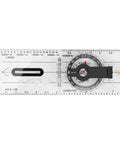 Lightweight Portable Acrylic Outdoor Tool With Magnifying Glass For Camping And Hiking, Foldable Map Compass, Durable, Easy Readability