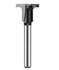 Solid 1/4 Inch Shank Wood Router Drill Bit For Curved Arcs Bending And Detail Work with carbon steel material for precise cutting.