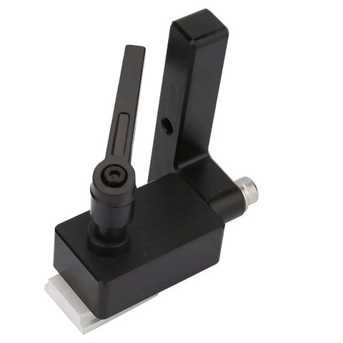Heavy Duty Woodwork T Slot Miter Chute Limiter With Quick Handle For Standard TTrack DIY Manual Tool Compact Mini Portable Workhorse Gear