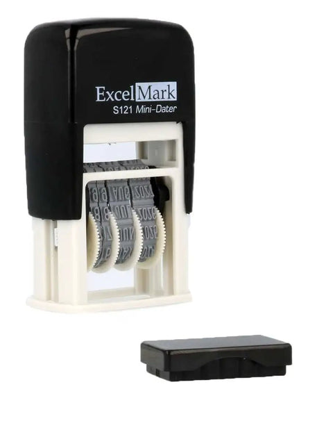 Heavy Duty Self Inking Date Stamp With Military And Euro Styling Prints Sharp Black Ink Dates For Over A Decade of Daily Grind