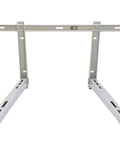 Heavy Duty Mini Split Wall Mount Bracket For Ductless Heat Pumps And Cooling Units Up To 352 Lbs Universal Outdoor Mount with Level Cross Bar