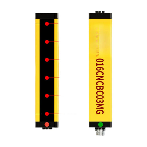 Inductive Light Curtain Sensor With Safety Grating And Hydraulic Machine Protector for industrial safety