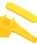 12 Sets Tire Machine Rim Protectors With Duck Head Plastic Inserts And Wheel Side Guards For Mounting And Demounting Wheels Durable Nylon Tire Changer Tool Kit For Cars And Motorcycles, yellow nylon
