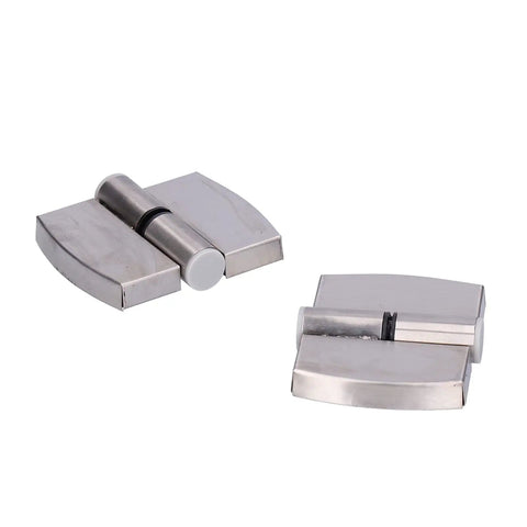 Stainless Steel Hydraulic Door Hinge Set For Right Opening Interior Doors 2 Pack 8.6 X 7.2 Cm Gravity Closing With Rubber Pad Built To Last