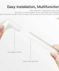 Hands assembling Tee Support Frame and Glass Fiber Solid Rod for Fireproof And Dustproof 3D Printer Enclosure Tent With Constant Temperature Control