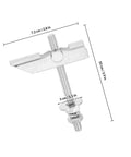 12 Pack Heavy Duty Toggle Bolts And Wedge Anchors For Hollow Walls Drywall Fasteners Kit M8x72mm illustration with dimensions