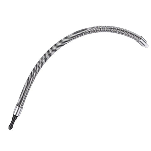 Slick Stainless Steel Coil Milk Hose With Top Shelf Opaque Light Blocking Sleeve Smooth Pour And Sick Fit For Espresso Frother Replacement Adapter We8 E6 D6 Z8 Z6 Cool, showing the coiled design and connectors.