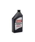 Side view of 0W30 Synthetic Power Trim And Steering Fluid For Marine Electric Systems, Compatible With Verado JPO Electric Steering And Zeus Drives, Transmission And Actuator Use, 32 Oz Quart, OEM Spec bottle.