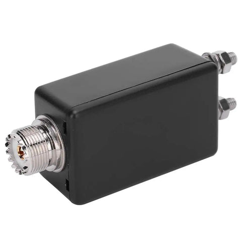 Black One To One Mini Balun For HF Shortwave Antennas Outdoor QRP Station And Hobby RC Vehicle Antennas Portable Lightweight Converter
