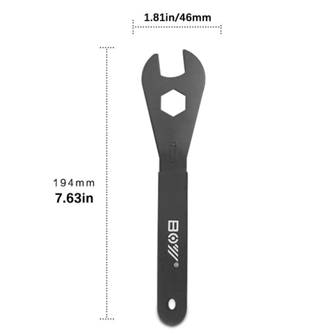 Low Profile Bicycle Spanner Set 2mm Thick For 13mm To 19mm Cone Wrenches Durable Carbon Steel Multi Function Tool single wrench image