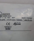 Label on packaging for Inductive Proximity Sensor 20 To 250V AC For Industrial Automation, Compact IG0305 IGA2005-ABOA.