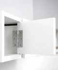 Six Pack 2.5 Inch Stainless Steel Butt Hinges For Bifold Doors Cabinets And Small Boxes Rust Resistant For Indoor And Outdoor Use