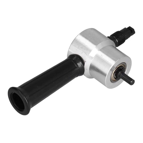 Heavy Duty Double Head Metal Cutter Nibbler With 360 Degree Adjustable Handle and High Speed Steel Drill Attachment