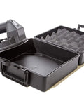 Electric Vacuum Suction Cup Lifter For Tiles Glass Doors And Drywall with open black storage case