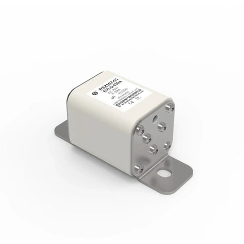Heavy Hitter High Voltage Dc Fuse For Ev Charger Solar Battery Storage System Circuit Protection Plug And Play Replacement Unit Rsz307 01 Evlq, white and metal.