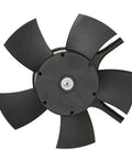 Built Tough Radiator Cooling Fan Assembly Drops Right In For Mitsubishi Lancer De Es Se Gt Gts 2008 Through 2017 fan blades close up