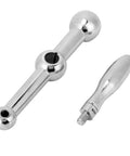 Beefy High Hardness Milling Machine Ball Handle Kit With Three Ball Crank For Bridgeport Style Mills, 16mm Hand Wheel Hole, Ergonomic Grip