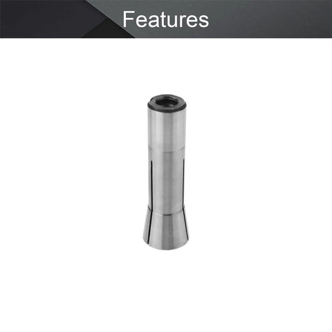 R8 Precision Round Spring Collet 5/16 Inch Mill Chuck Holder With M12 Thread CNC Machine 65Mn Steel Non Collapse Design