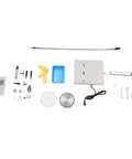 Beast Multifunction Mini Table Saw And Lathe Kit For Wood Metal Jade Carving 110V 750W Copper Motor parts layout