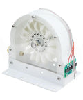 DIY High Efficiency Water Turbine Kit For Home Power Generation with Pelton Style Impact Wheel and Acrylic Shell