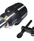 Pro Grade Heavy Duty Drill Chuck Kit 1/32 To 5/8 Inch With Chuck Key And R8 Arbor For Drill Presses And Lathes JT33 Mount 0.005 Inch Runout