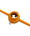 Fabulettas Six-Piece PPR Pipe Bender Spring And Manual Threader Tool Kit For Plastic Conduit, manual threading tool in orange