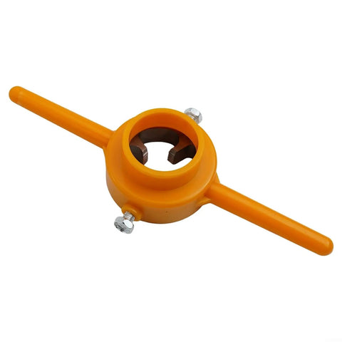 Fabulettas Six-Piece PPR Pipe Bender Spring And Manual Threader Tool Kit For Plastic Conduit, manual threading tool in orange