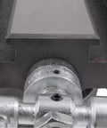 Heavy Duty Compound Slide Table 5.5 By 12 Inches Featuring Dual Axis Travel Built Like A Tank For Milling Drilling Microscope Staging And Dead Nuts Precision Workflows In Industrial Shops close-up of precision ground surface with dual axis mechanism