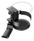 2 In 1 Desk Cup Holder And Headphone Hook, 360 Degree Rotating Aluminum Alloy Bracket, Sturdy Desk Side Storage Organizer