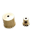 0.4 Module Bevel Gear Set 0.4M 10T 20T 90 Degree Miter Gear For 1 To 2 Transmission In Micro DIY Model Car